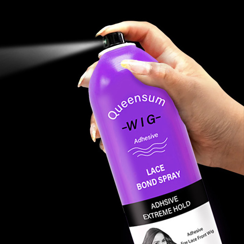 Lace Melting Spray Wig Glue Tint For Hair Extensions Water-Proof Firm Hold Temporary Adhesive Spray Lace Bond Spray