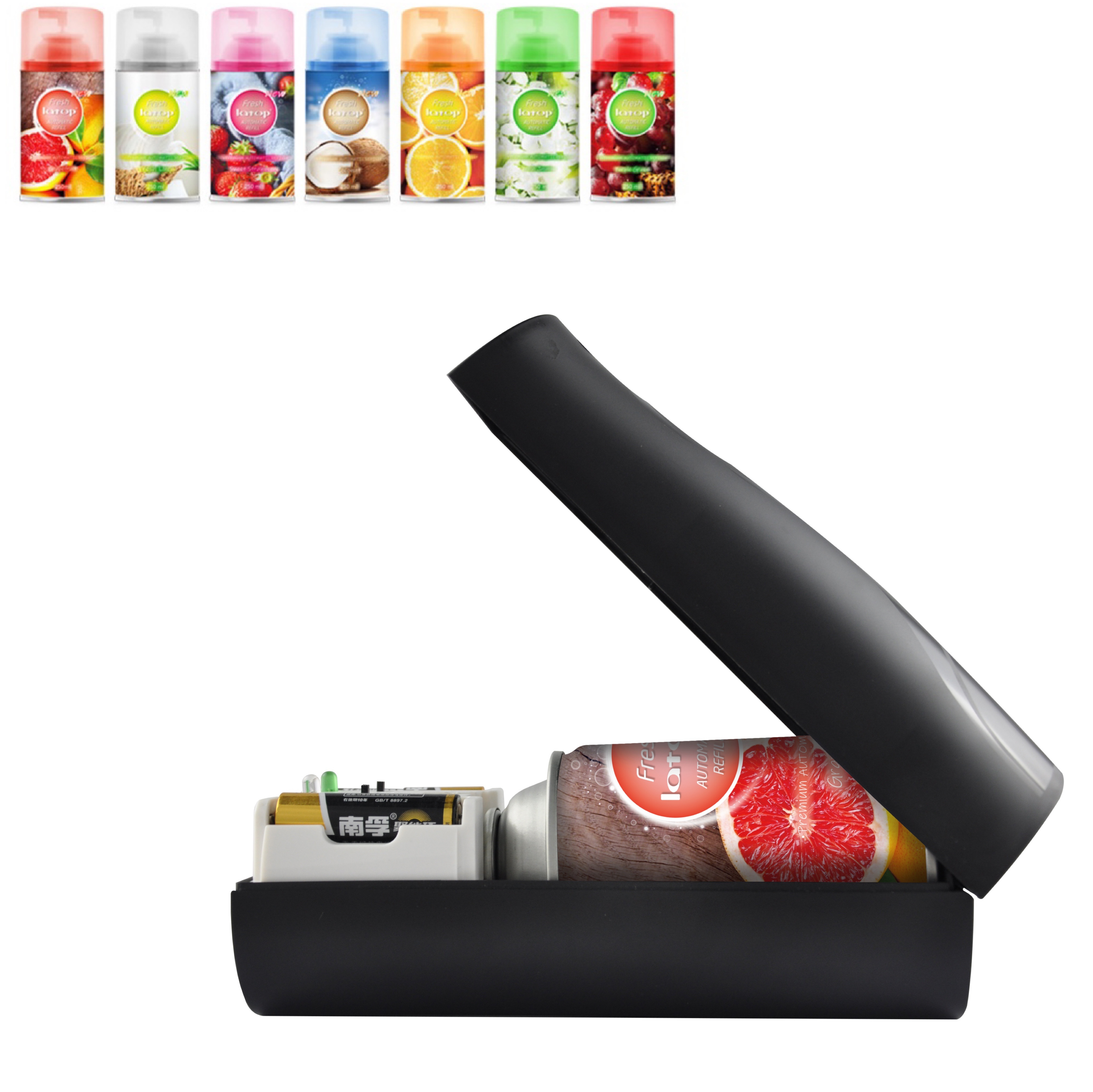 Custom air freshener spray fine and smooth spray self-timing air freshener dispenser for room car