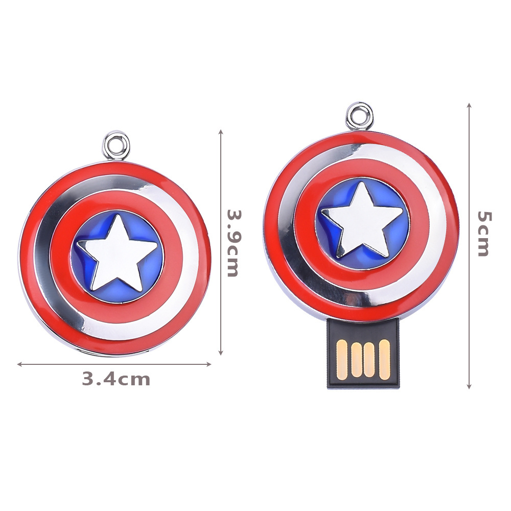 Large capacity Iron man pendrive Metal waterproof pen Thumb Drive Storage 16gb 32gb usb stick usb flash drive U disk