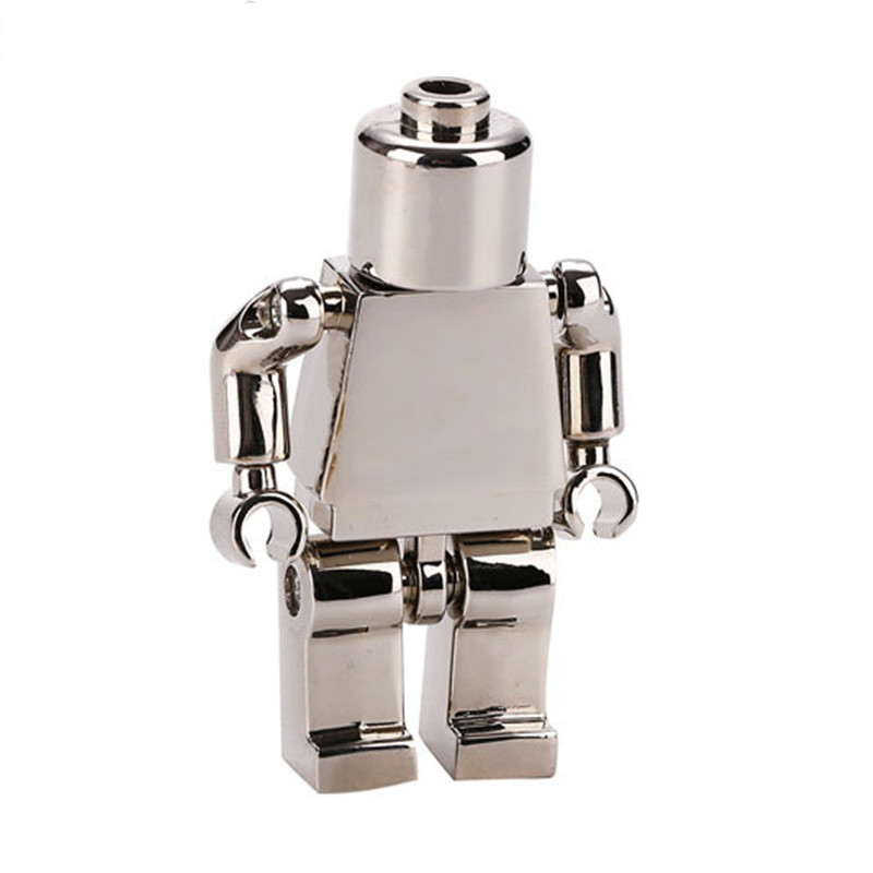 gadgets electronic robot usb flash drive 16gb 8gb pen drive pendrive waterproof silver u disk memorias usb stick