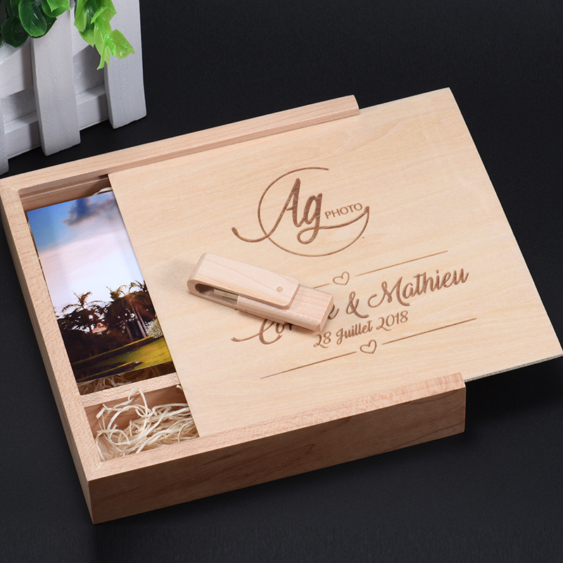 usb gadgets wood pendrive wedding gift pen drive 8GB 16GB 32GB 64GB 128GB memory stick cle USB flash drives