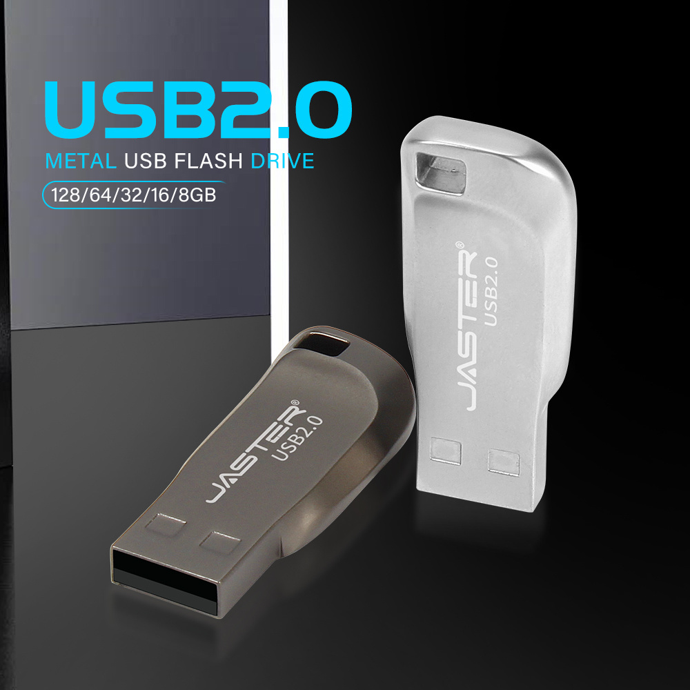 OEM Metal USB Memory Stick8gb 2.0 cle usb key 16gb u disk thumb flash drive 32GB 64GB 128GB  pendrive