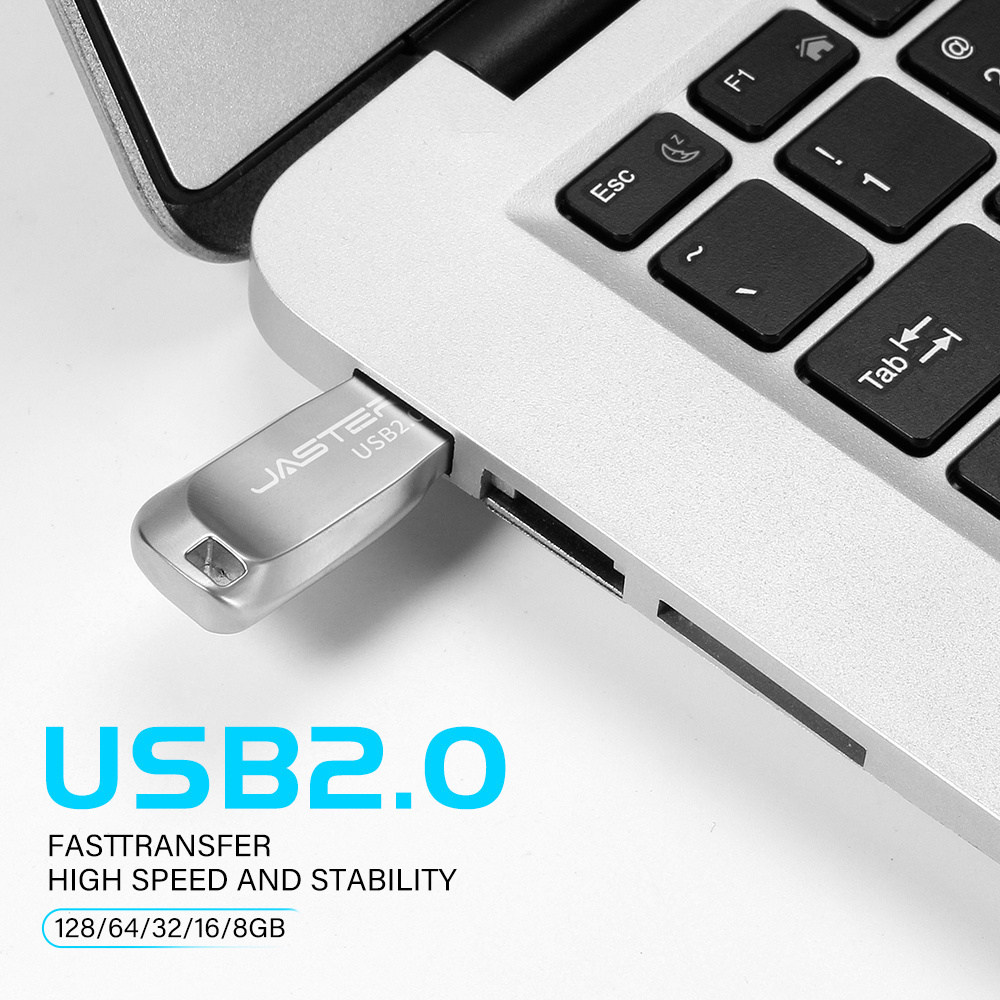 OEM Metal USB Memory Stick8gb 2.0 cle usb key 16gb u disk thumb flash drive 32GB 64GB 128GB  pendrive