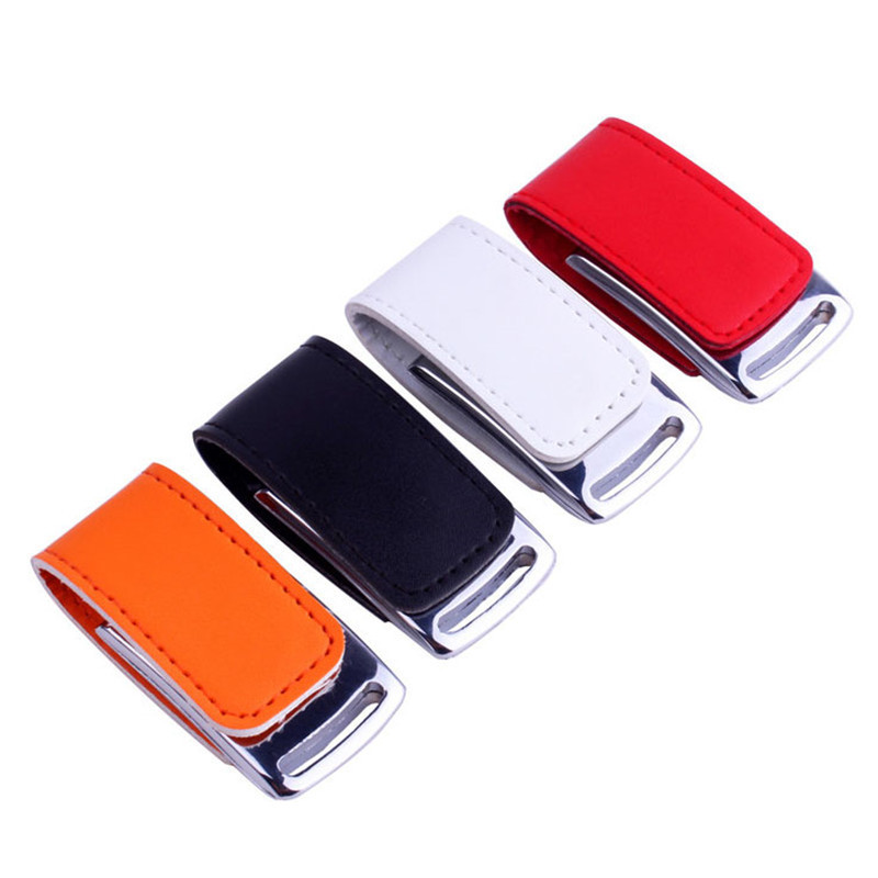 corporate gifts with logo leather pendrive 6GB 32GB 64GB 128GB memory stick promotional classic usb 2.0 flash drives