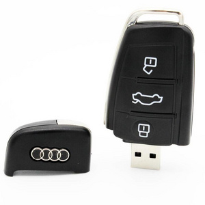 Creative Car Key USB Flash Drive Wholesale Pendrive 128GB 32GB Car Key FlashDrive Cool gadgets USB 2.0 Memory Stick