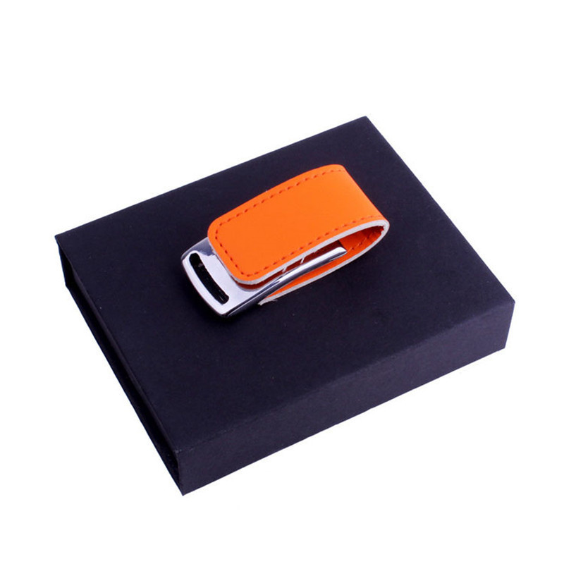 corporate gifts with logo leather pendrive 6GB 32GB 64GB 128GB memory stick promotional classic usb 2.0 flash drives