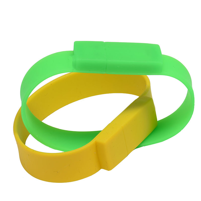 Promotion bracelet usb flash drive  Cle Usb Silicone Pendrive 128gb 32gb 64gb Wristband usb 3.0 2.0memory sticks