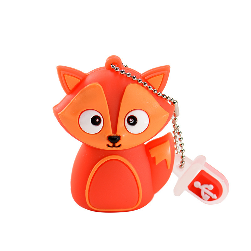 jaster Pvc Cartoon Animal Usb Stick Memory 6gb 32g 64gb Memory Stick mini Usb 2.0 3.0 Flash Drive