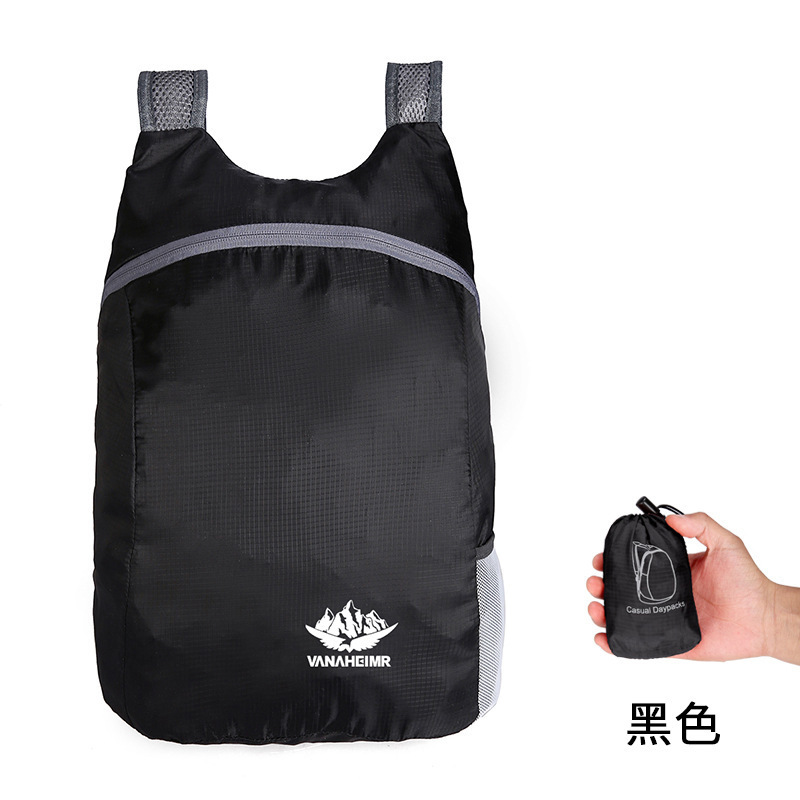 Wholesale Lightweight Outdoor Travel Backpack  Waterproof foldable bag Day backpack for Women Men