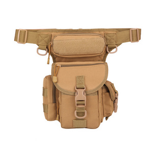 Waterproof Oxford Tactical Waist Bag Men's Waist Pack Pouch Utility Tactical Thigh drop Leg Bag