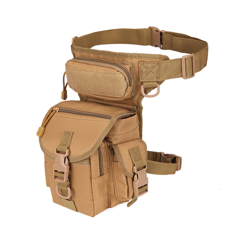 Waterproof Oxford Tactical Waist Bag Men's Waist Pack Pouch Utility Tactical Thigh drop Leg Bag