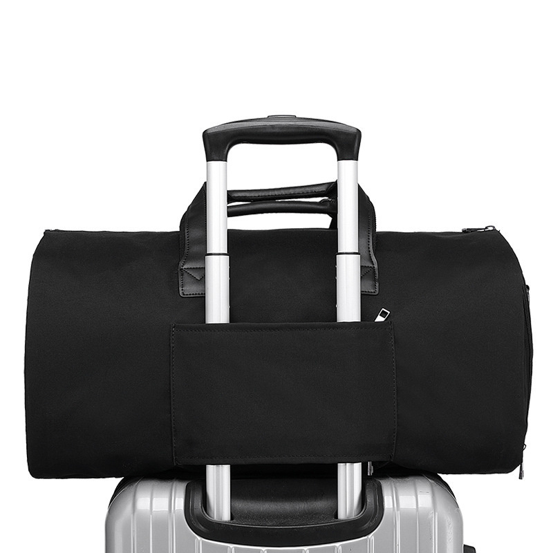 Foldable Business Travel Suit Duffel Garment Bag Men Handbag Weekend Suit Cover Clothes Convertible Garment Duffle Bag