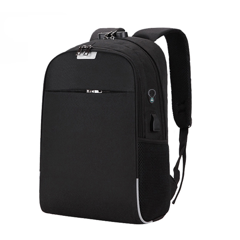 Business People's Multifunctional Storage Laptop USB Charging Anti theft backpack