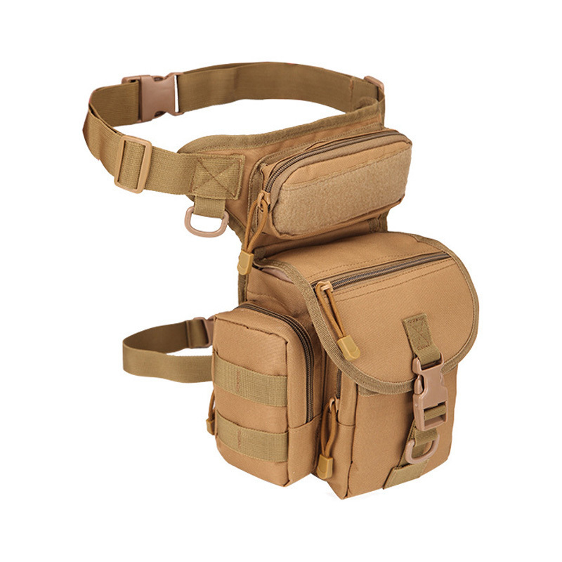 Waterproof Oxford Tactical Waist Bag Men's Waist Pack Pouch Utility Tactical Thigh drop Leg Bag