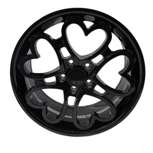 18 inch 5x120 custom alloy wheels forged alloy wheel and rims blanks racing car wheels with heart design