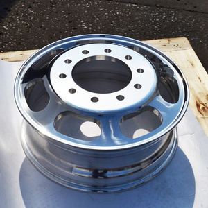 Truck wheel 26x8.25 polished alloy wheel and wheel blank