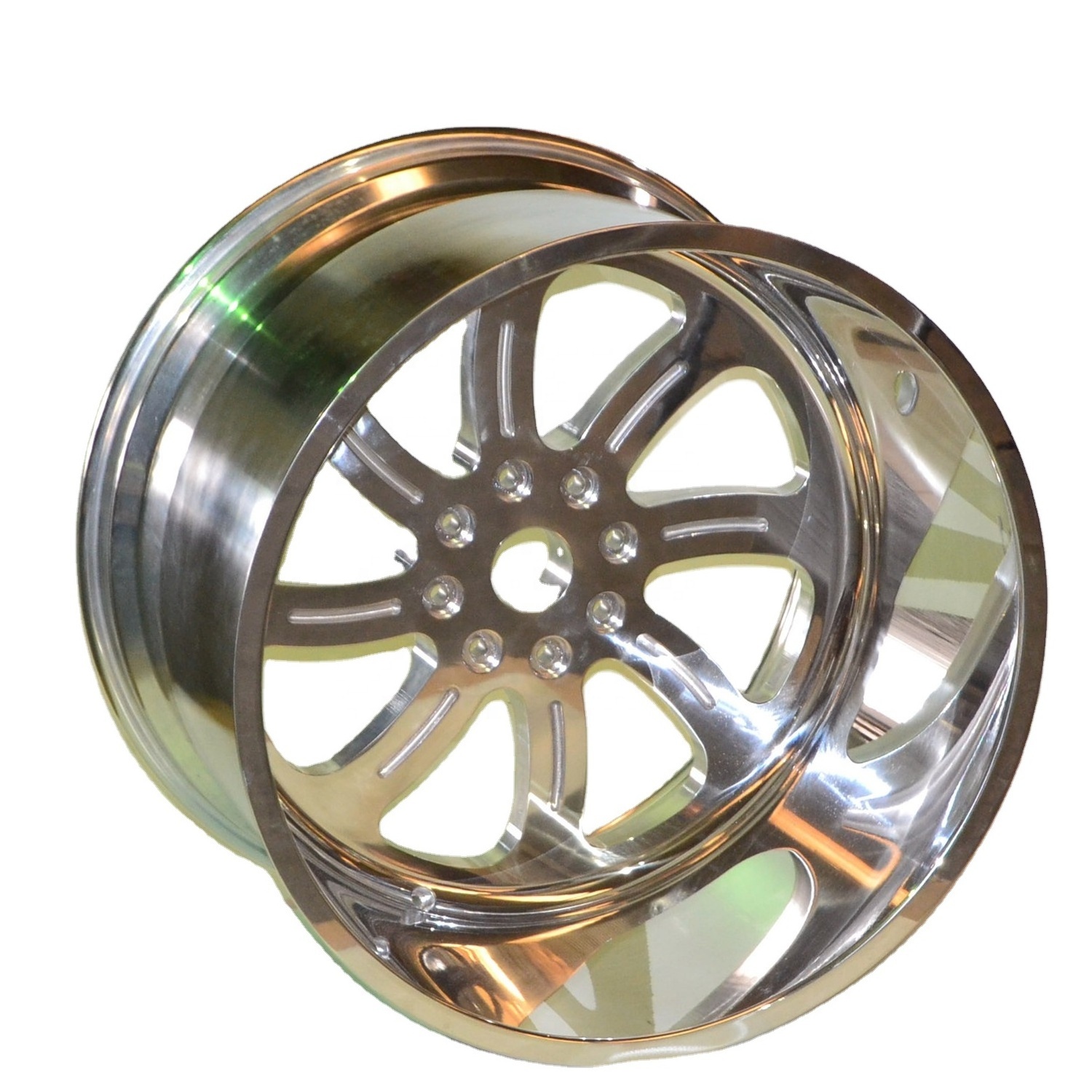 American Buy Wheel Size20 22 inch24x16 12 26x16inch customized offsets Polished REV wheel and rims low price forged alloy wheel