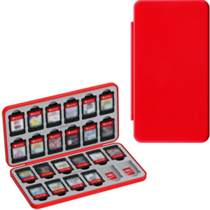 Pure Color 24 Slots Game Card Case Cartridge Case Game Accessories For Nintendo Switch Games Storage Holder