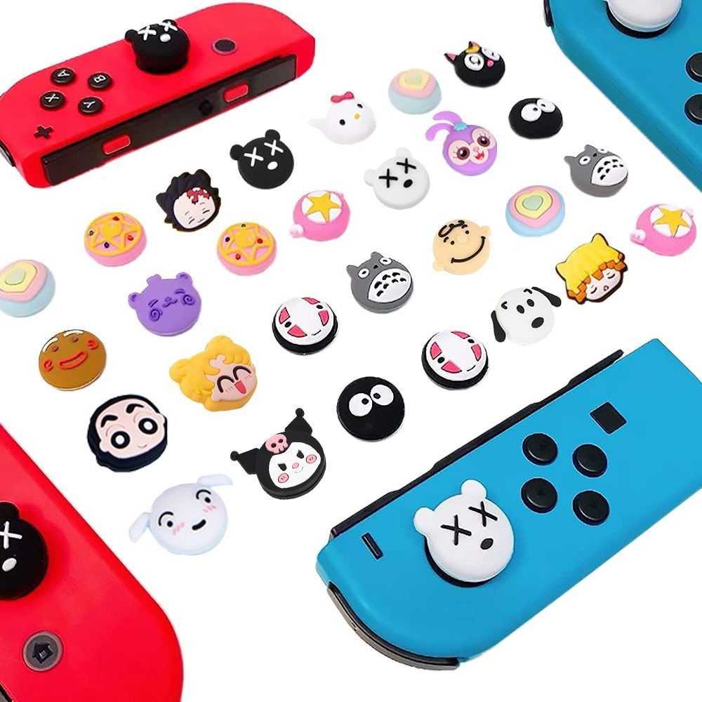 Wholesale Controller Thumb Grips Game Accessories For Nintendo Switch/Switch Oled Joycon Thumbstick Grips Cover