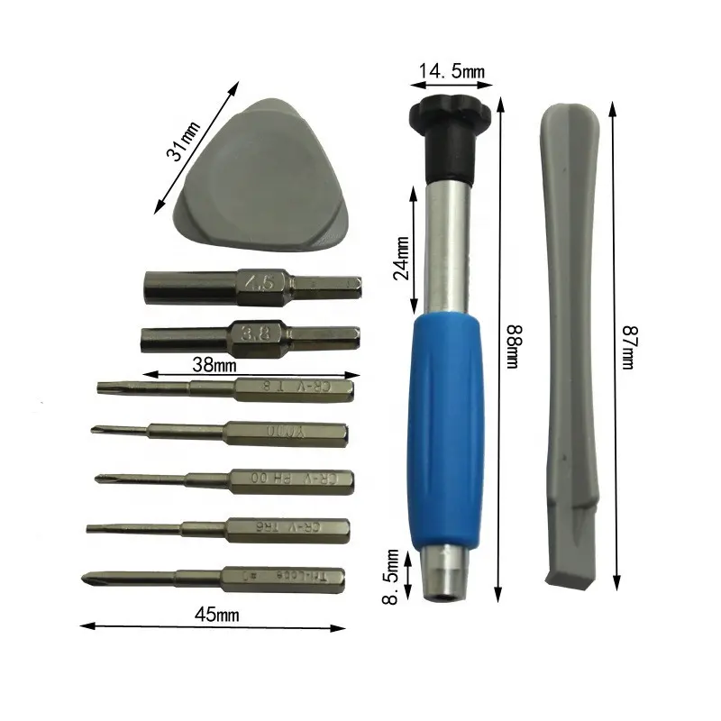 10 In 1 Disassemble Screwdriver Repair Tool For Nintendo Switch/Wii/GBA/N64/SNES Repair Tool Kit