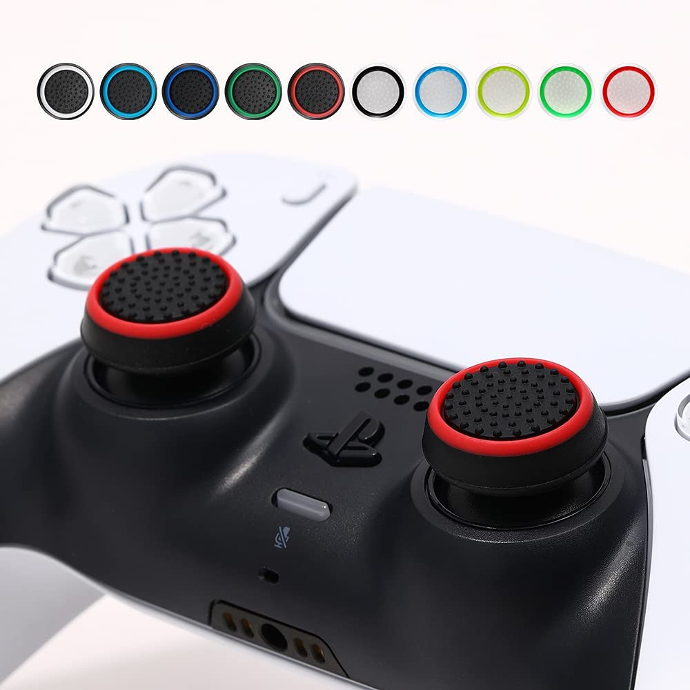 Wholesale High Quality Controller Thumb Grip Thumbstick Grips Cover For Xbox 360 One PS4 PS5 Switch Pro Joystick Grip Cover