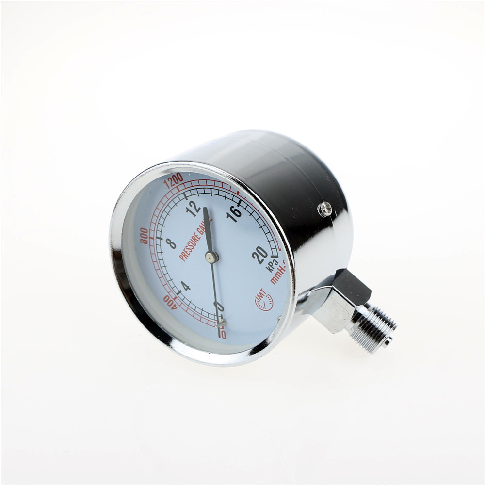 Pressure Gauge 0-20Kpa Control Pressure Gauge For Industrial Gas Burner LPG Gas Pressure Gauge