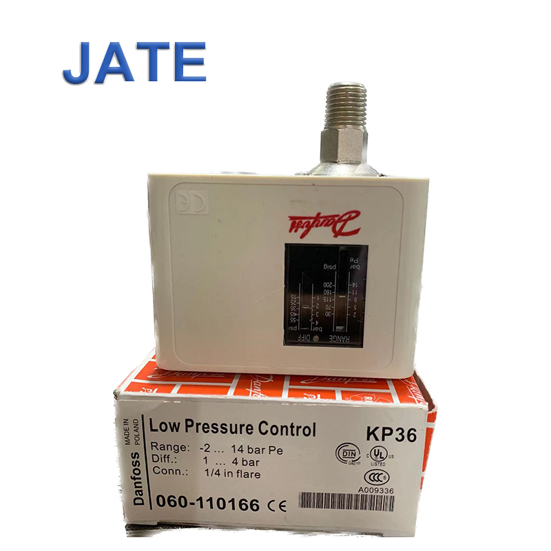 Danfoss KP36 Gas High Burner Control Compressor Pressure Switch Adjust Air Monitor PE 17BAR G1/4A Natural 220V 16A DK G 1/4A