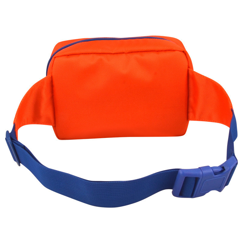 Water-resistant Polyester Fanny Crossbody Packs With Front Pocket Orange Belt Bag For Women