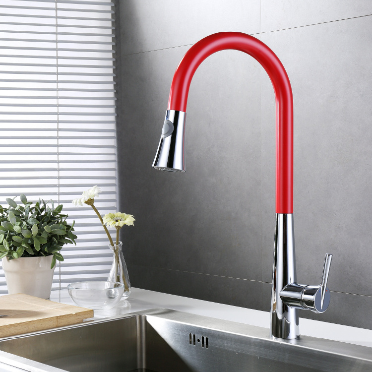 AMIG brushed flexible kitchen pull out mixer tap torneira cozinha kitchen faucet