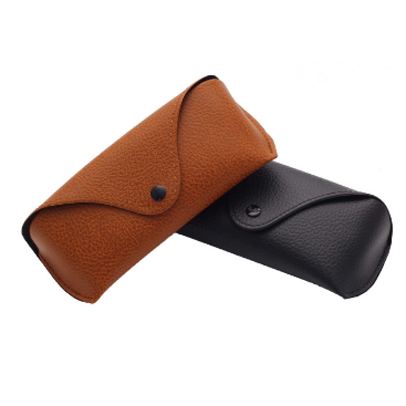 Sunglasses leather box custom logo shades packaging glasses case 2022