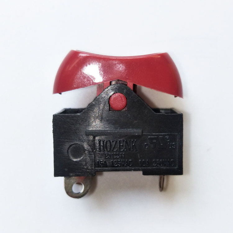 Factory supply Max 13A~250VAC 3 Pin T125 OFF ON PLUS POSITION electric hair dryer rocker switches