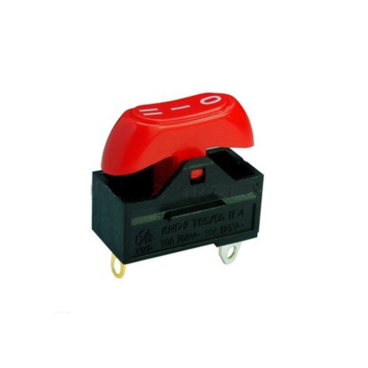 Factory supply Max 13A~250VAC 3 Pin T125 OFF ON PLUS POSITION electric hair dryer rocker switches