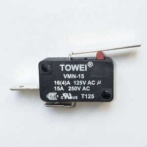 TOWEI hot seller with lever switch 16(4)A~ 120va.c 15A~ 250va.c microswitch for air purifiers