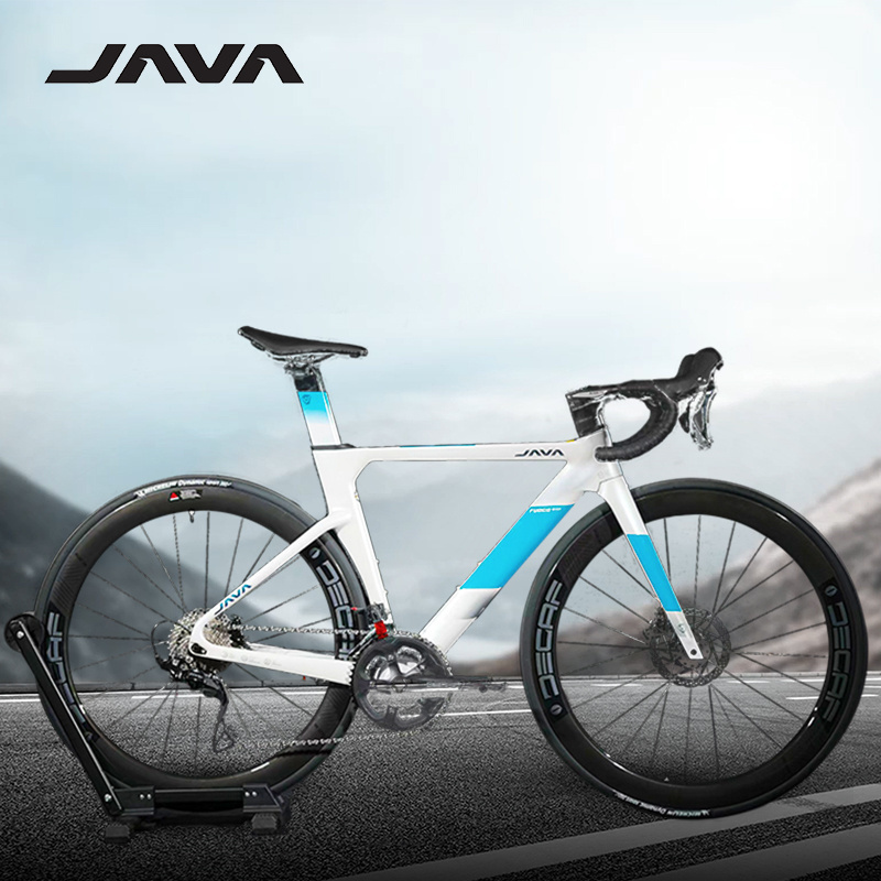 Java FUOCO TOP 24 Speed Full Carbon Fiber Adults Road Bicycle Disc Brake R7120 Shimano UCI Professional Road Racing Bike