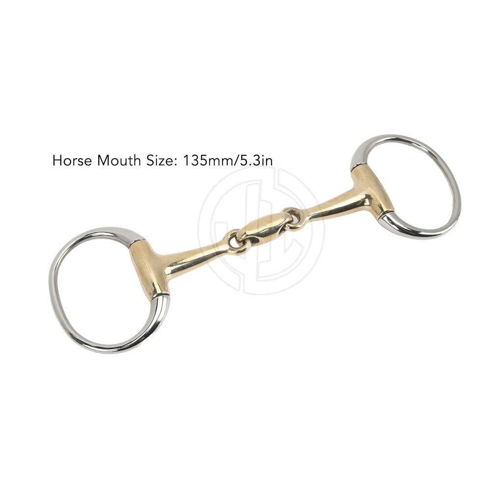 Top Quality Horse Snaffle Bits Riding High Quality Custom All Colors Available Double Horse Snaffle Bits