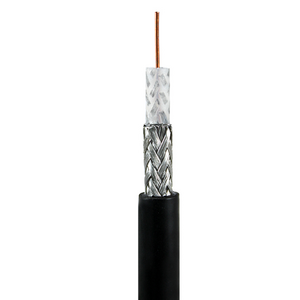 Low Loss Serial Digital Coaxial Cable RG59U CCS Quad Shield Coaxial Cable