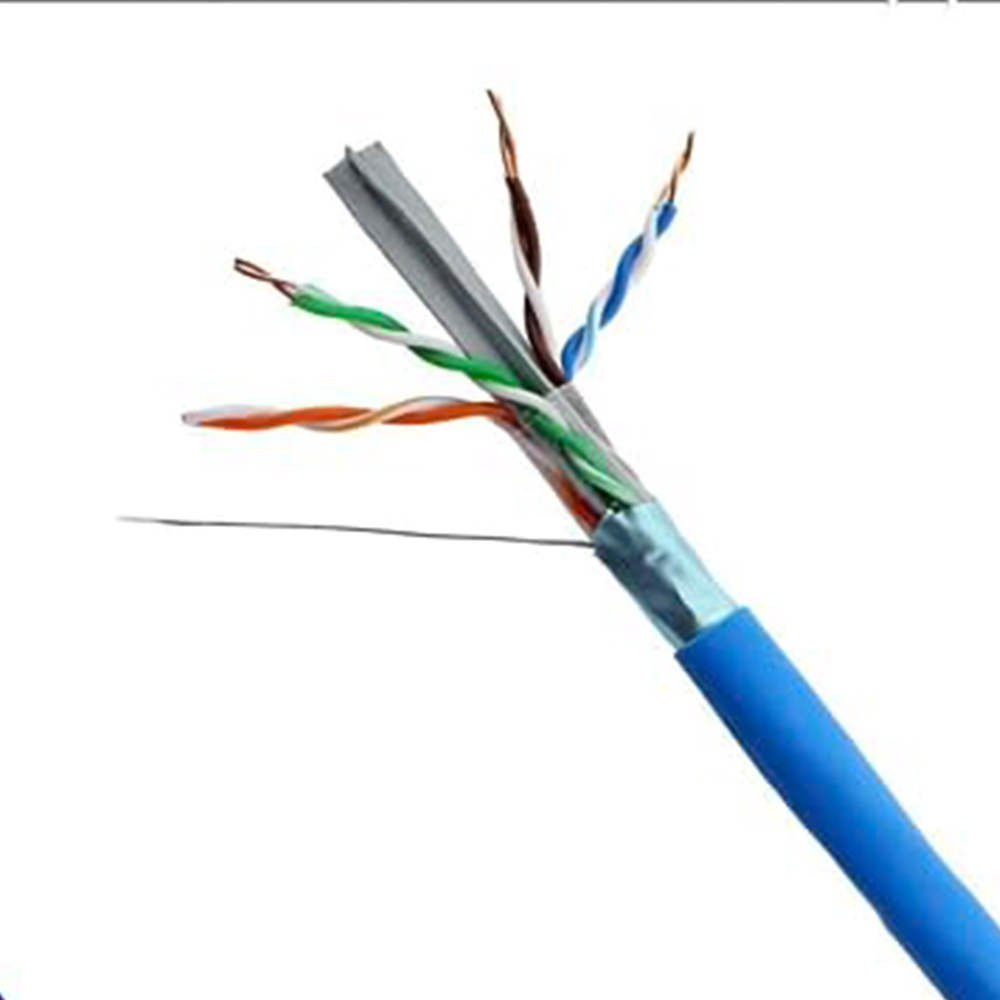 FTP CMR 23AWG, Bare Copper CAT6 Bulk Ethernet Cable For In-wall/Outdoor