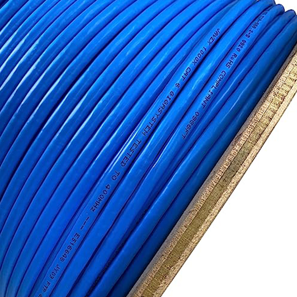 FTP CMR 23AWG, Bare Copper CAT6 Bulk Ethernet Cable For In-wall/Outdoor