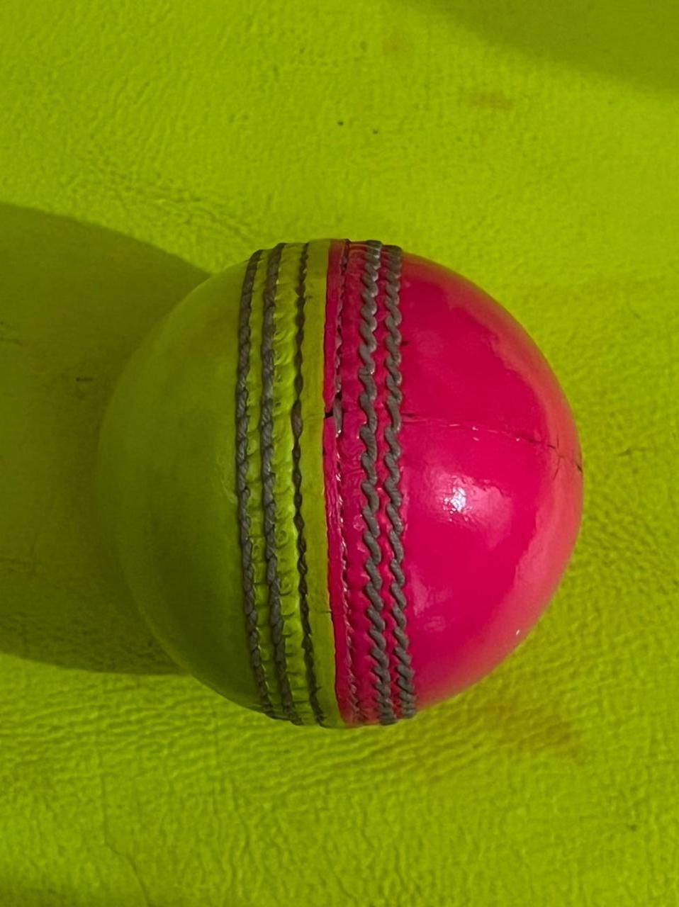 Double color High Quality Cricket ball Custom Design Match ball