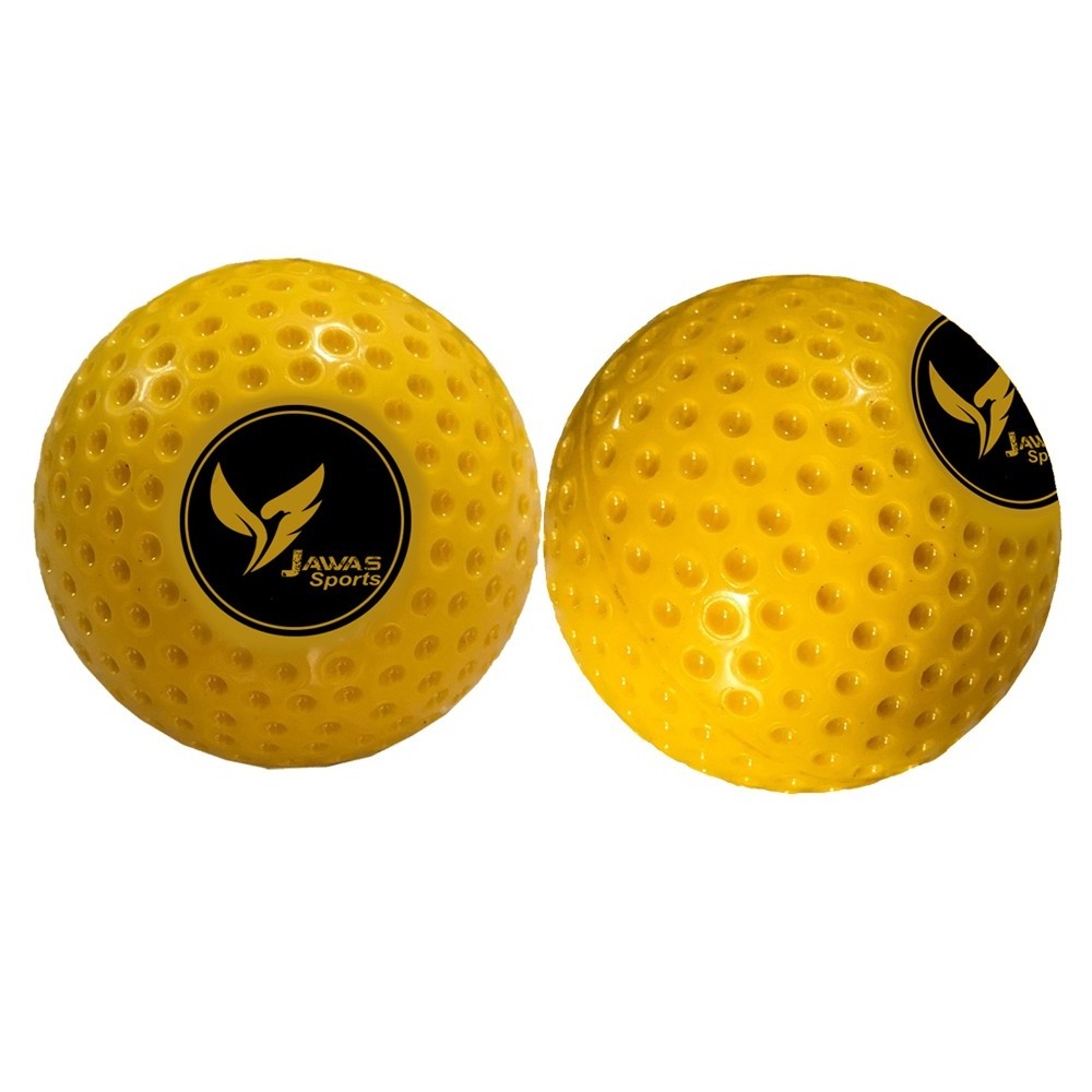 Wholesale Custom Logo Promotional Field Hockey Dimple Cock Balls Match Training Practice PVC Hollow Turf Hardball  Hockey Ball