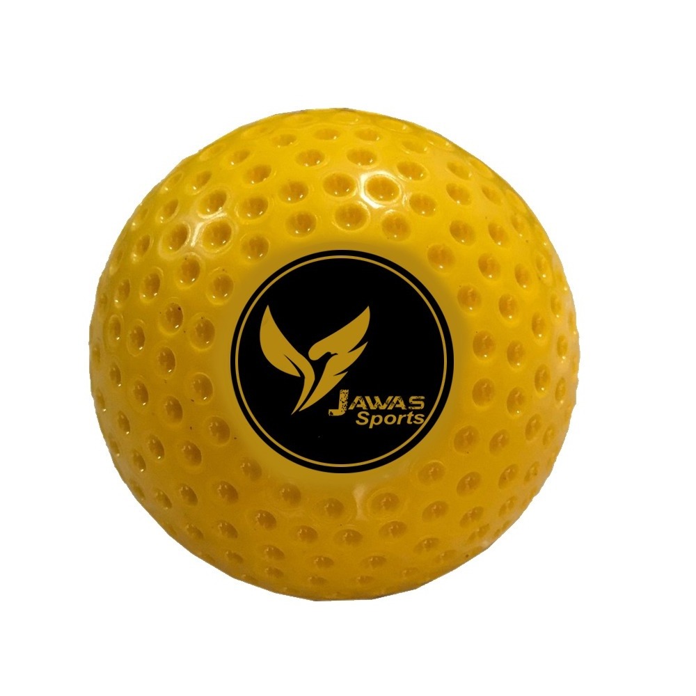 Wholesale Custom Logo Promotional Field Hockey Dimple Cock Balls Match Training Practice PVC Hollow Turf Hardball  Hockey Ball