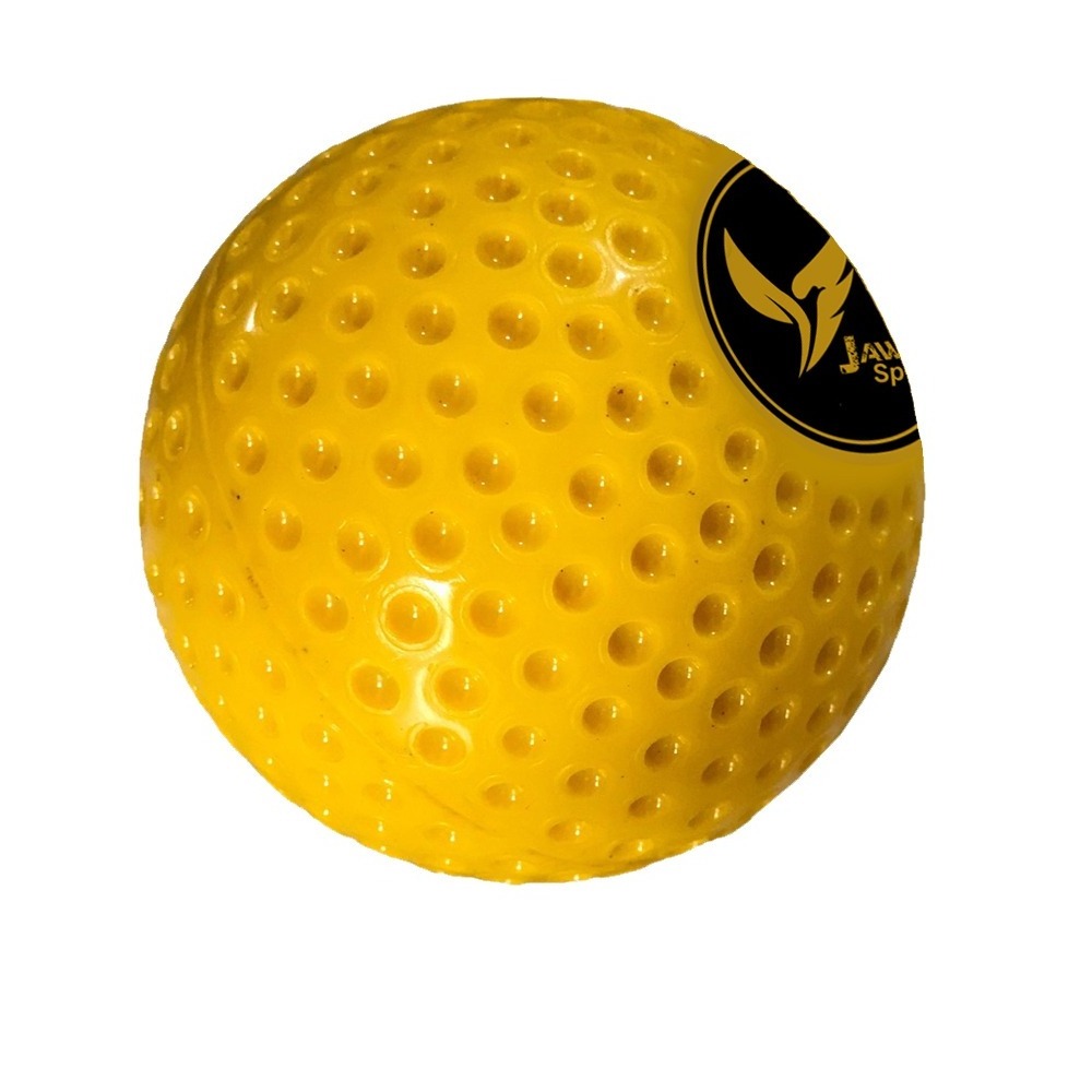 Wholesale Custom Logo Promotional Field Hockey Dimple Cock Balls Match Training Practice PVC Hollow Turf Hardball  Hockey Ball