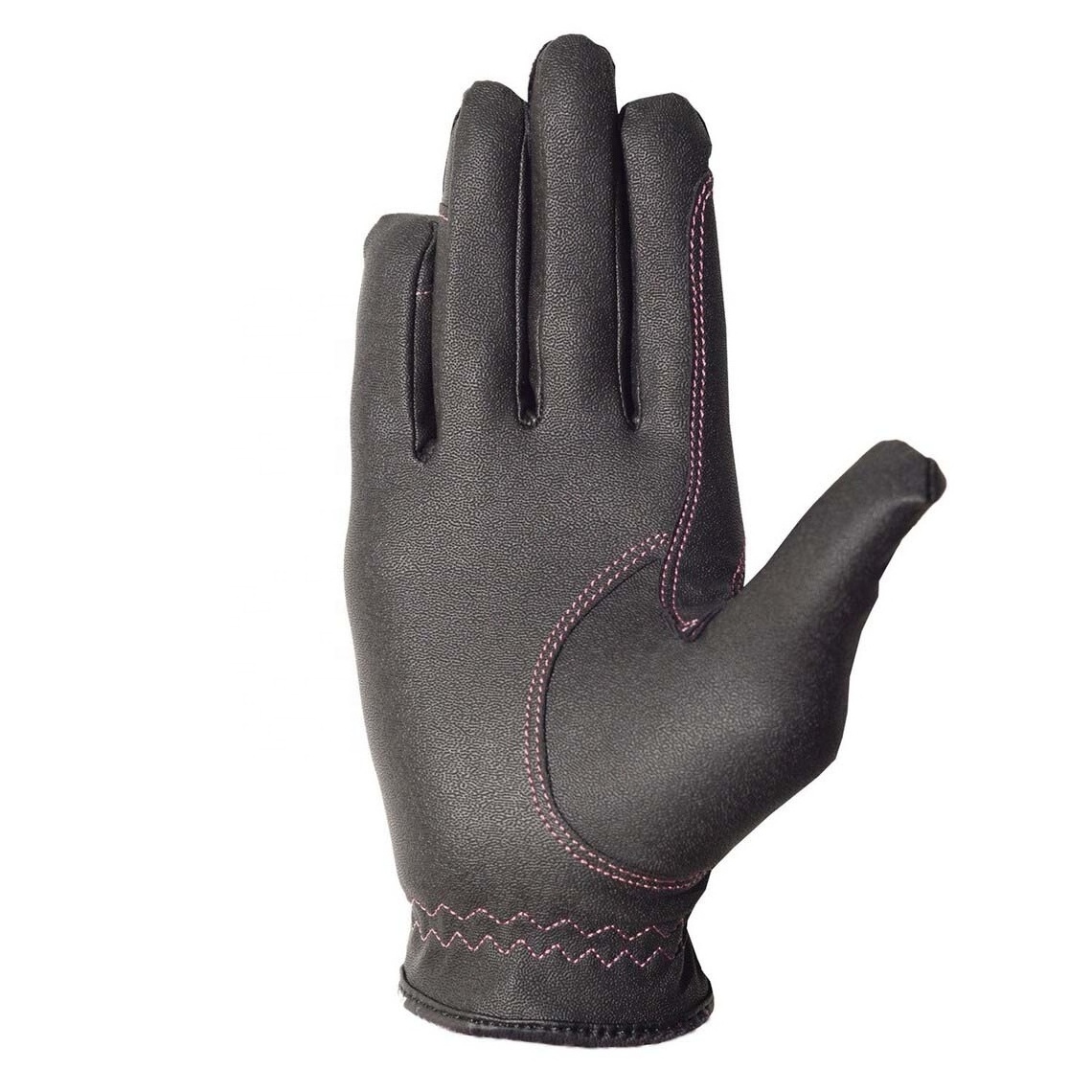 Super Grip Genuine Leather Horse Riding Gloves Multicolor Soft And Comfortable Equestrian Gloves Ladies Lynn Riding Gloves