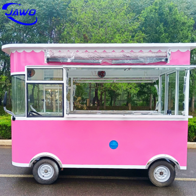 Remorque Food Truck Restaurant Customized Food Truck For Sale