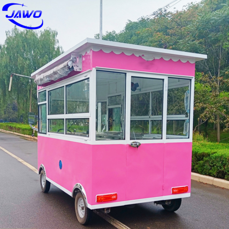 Remorque Food Truck Restaurant Customized Food Truck For Sale