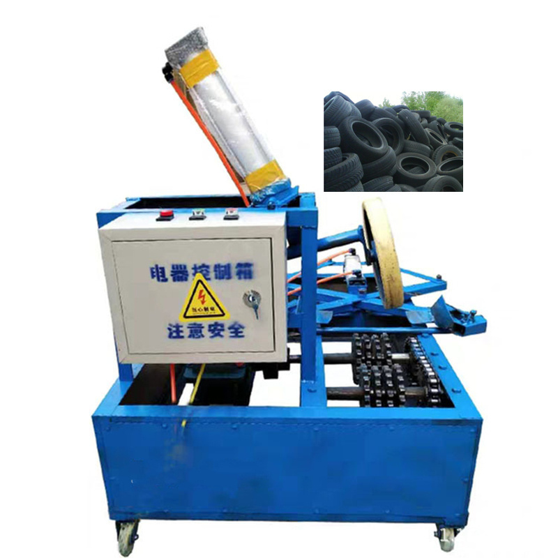 High Efficiency Scrap Tire Cutting Machine Tyre Recycling Machine Shredder