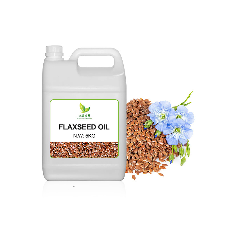 Manufacturers wholesale supply top quality natural organic linseed oil for carrier oil wood products