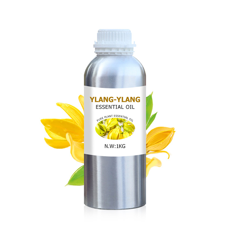 100% pure essential oil export in bulk can be customized label wholesale Ylang Ylang essential oil cosmetics aromatherapy