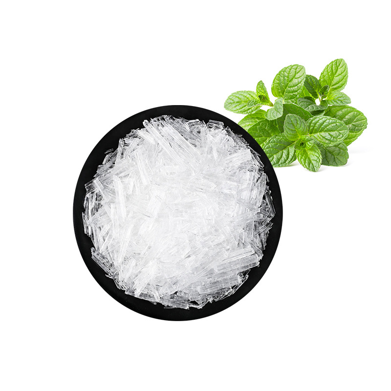 Natural menthol crystals extracted from pharmaceutical grade pure plants for hot sale