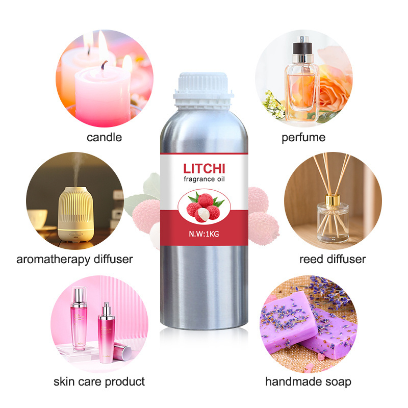 Fragrance Oil Litchi Artificial Fruit Flavors Natural Flavour Air Brand Soap Making Custom Concentrate Oils Perfume For Business